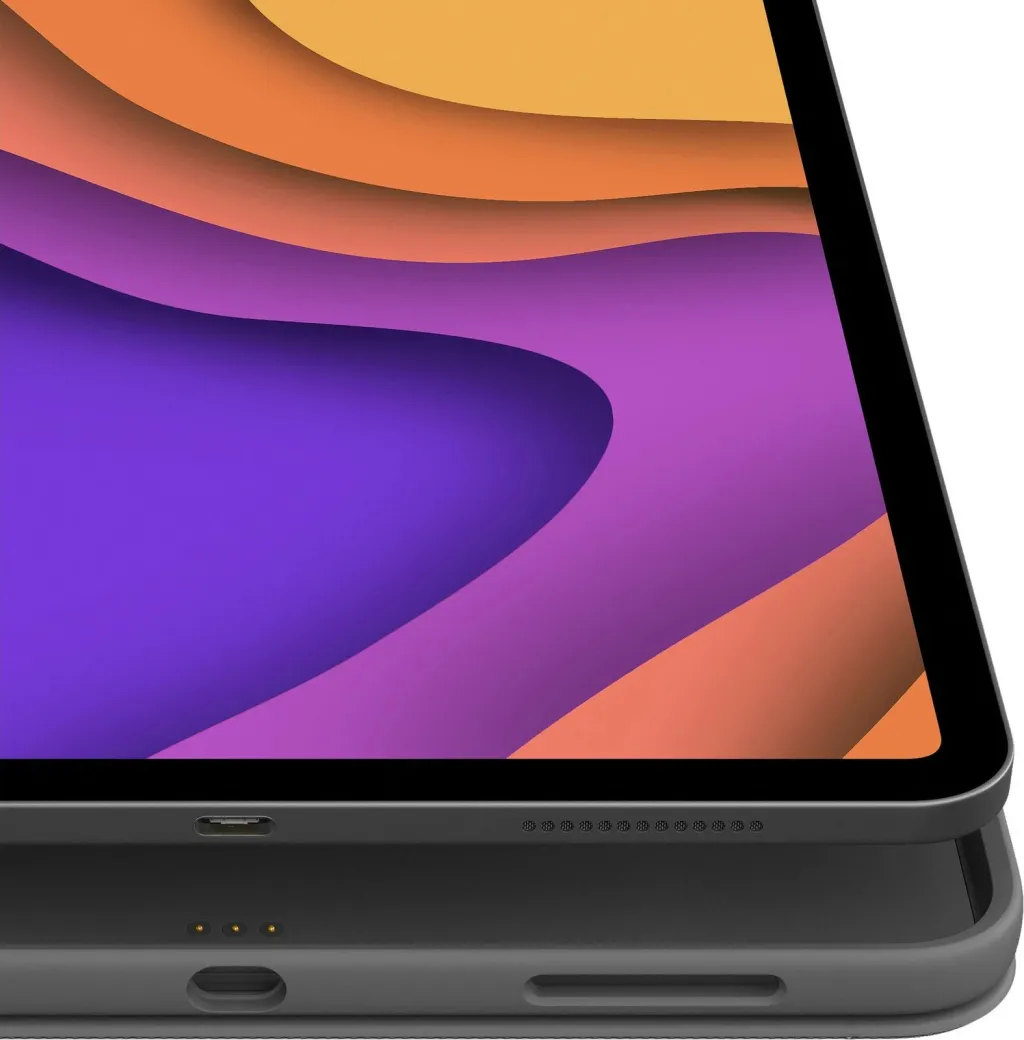 Mbështetëse tastiere për iPad Air (4th & 5th Gen) Logitech Folio Touch, e hirtë - 10