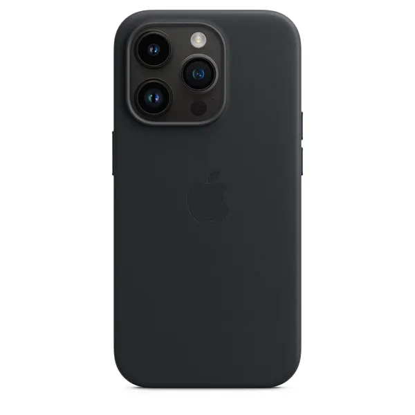 Apple iPhone 14 Pro Leather Case me MagSafe, Midnight - 4
