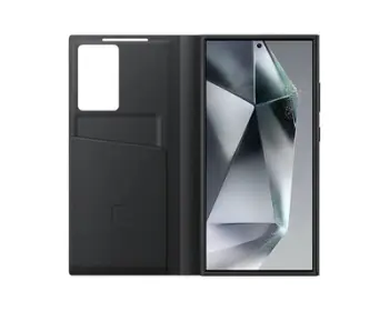 Mbështjellës për Samsung Galaxy S24 Ultra, Smart View Wallet