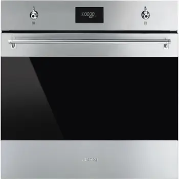 Furrë SMEG Classica SO6301TX, 60cm, 3000 W, e hirtë/zezë