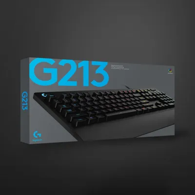 Tastierë Logitech G213, US, e zezë - 3