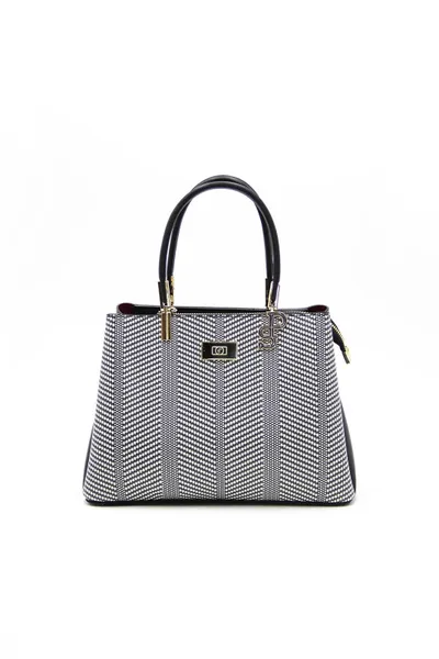 Çantë dore Silver&Polo e bardhë/zezë - 1