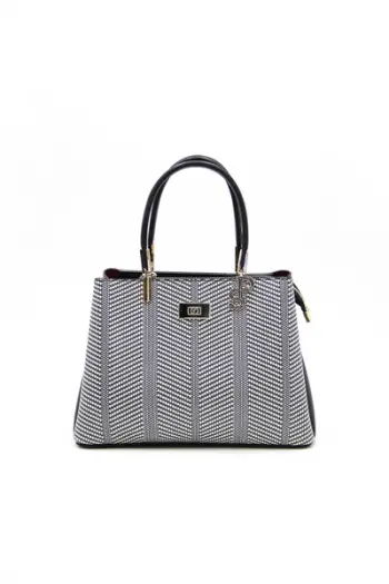 Çantë dore Silver&Polo e bardhë/zezë