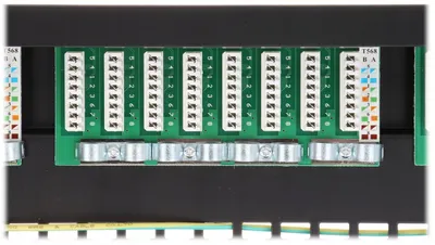 Patch panel Lanberg PP-24 RJ-45, 24 porta, FTP, i zi - 4