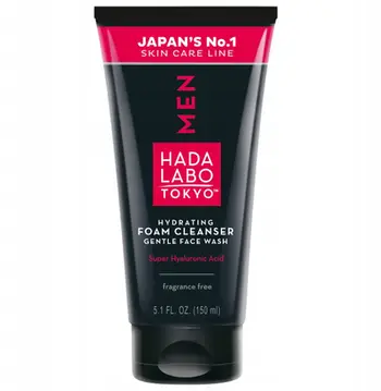 Pastrues fytyre Hada Labo Tokyo Men Gentle Face Wash, shkumë hidratuese, 150ml