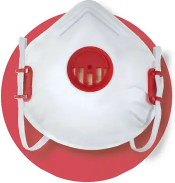 Maskë higjienike FS-21V FFP2 NR D, me valvulë