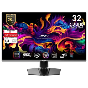 Monitor gaming MSI MPG 321URXDE QD OLED, 31.5", 4K, 240Hz, i zi