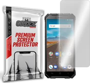 Xham mbrojtës hibrid GrizzGlass për Ulefone Armor X, transparencë e lartë, instalim i lehtë