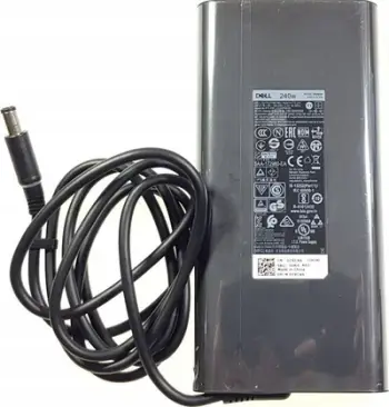 Karikues për laptop Dell, 240W, 19.5V, 12.3A, 7.4mm, i zi