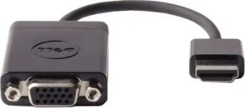 Përshtatës Dell AV (470-ABZX), HDMI në D-Sub (VGA) , i zi