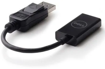 Adapter DisplayPort në HDMI Dell 2.0, video dhe audio, i zi - 3