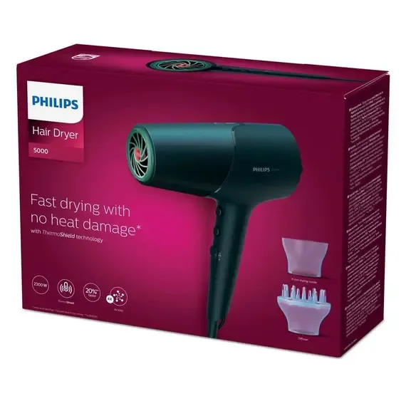 Tharëse për flokë Philips BHD512-00 - 5