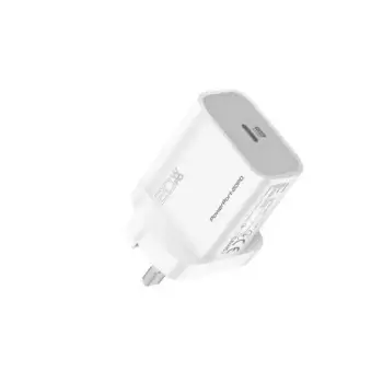 Mbushës Telefoni Promate Powerport Porta Usb-C Bardhë