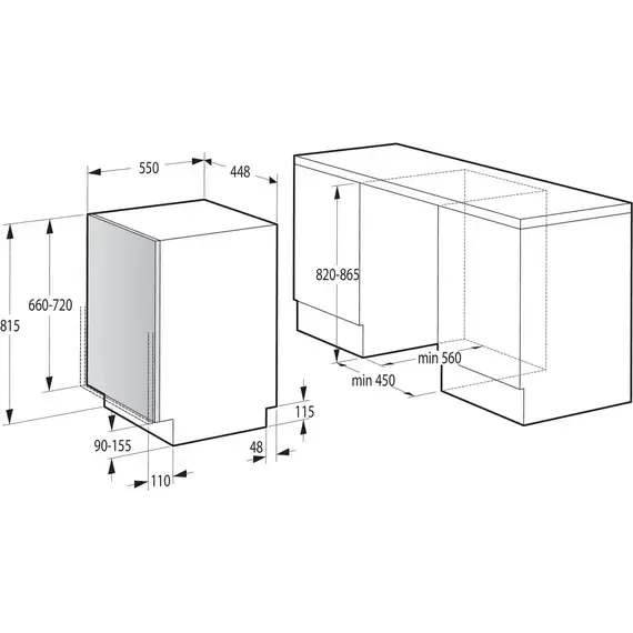 Enelarese montuese Gorenje GV520E15 - 6
