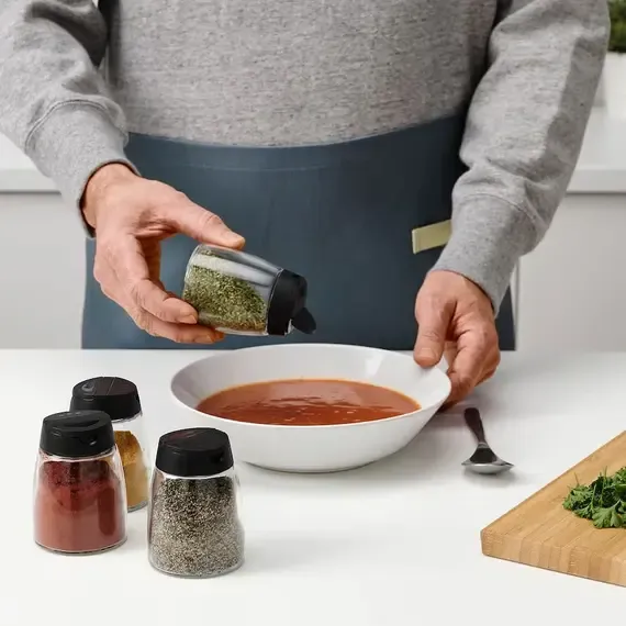 IKEA 365+ IHÄRDIG Kavanoz për erëza 4 copë, 15cl - 3