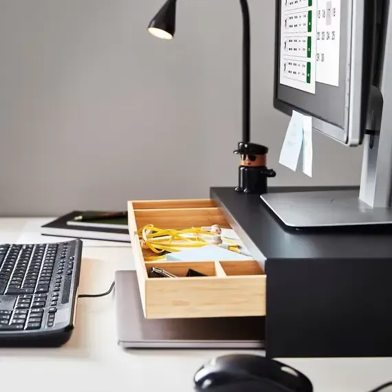 IKEA ELLOVEN Mbajtëse me fiokë, hiri - 5