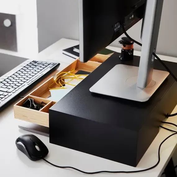 IKEA ELLOVEN Mbajtëse me fiokë, hiri - 6