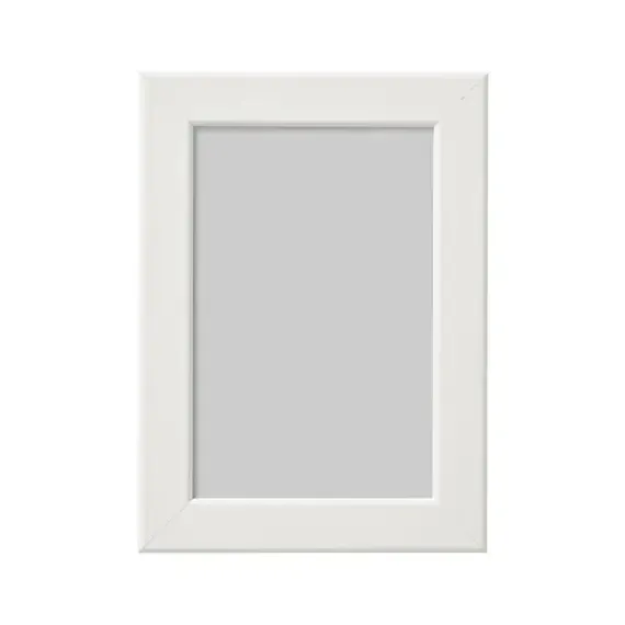 IKEA FISKBO Kornizë, e bardhë, 10x15 cm - 1