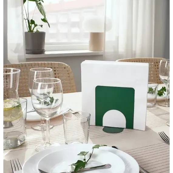 IKEA SKOGSROR Mbajtëse për salveta/gjelbërt - 1