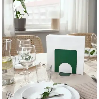 IKEA SKOGSROR Mbajtëse për salveta/gjelbërt