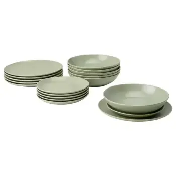 IKEA FÄRGKLAR Set pjatash 18 copë