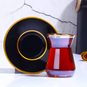 Gota çaji + tablla qeramike set 12c