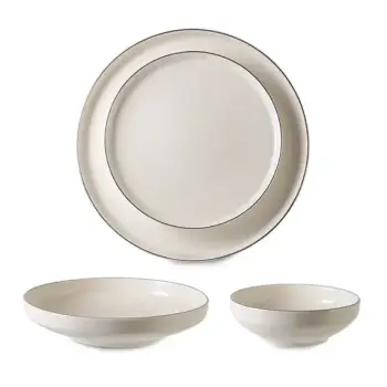 Pjata set 24 copë rreth Platin Toledo |C|