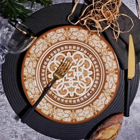 Pjate qaramike e rrafshet 26cm - 1