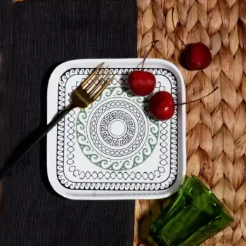 Pjate qeramike katrore per embelsira 14cm