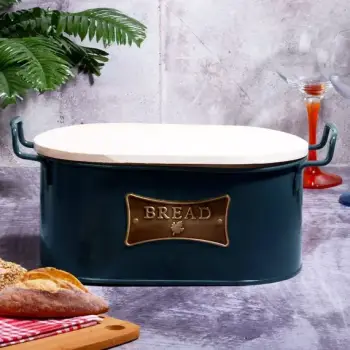 Shporte buke prej metali me kapak druri