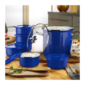 Enë jogurt set 7c - Kaltërt / BON-0203
