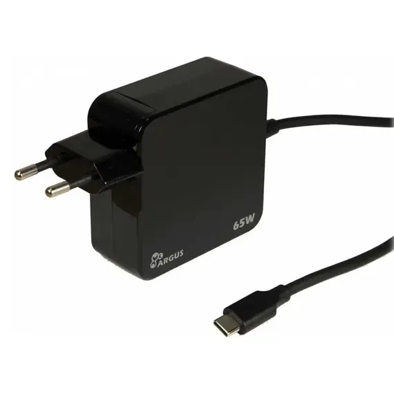 Mbushës telefoni USBC 65W Black INTERTECH PD2065 / Black - 1