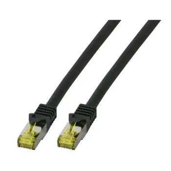 Kabëll Patchkabel Cat6A Rj45 Sftp Pimf 15M, Zezë