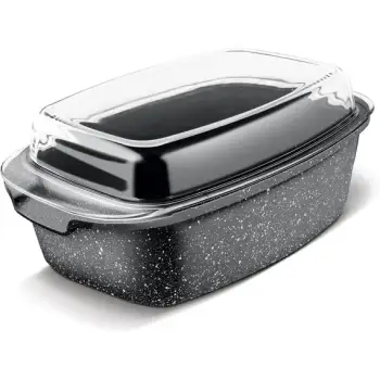 LAMART Tavë me kapak qelqi LT1156