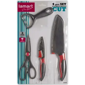 Thikë / gërshërë / qëruese set LT2098