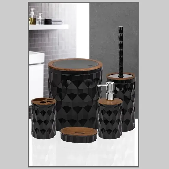 Aksesore banje prej plastike set 5c - 1