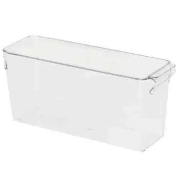 IKEA KLIPPKAKTUS Kuti ruajtjeje transparente për frigorifer 32x10x15
