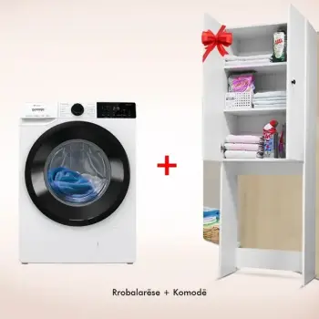 Lavatriçe WNA84AWIFI + Komodë për lavatriçe BRWNC279
