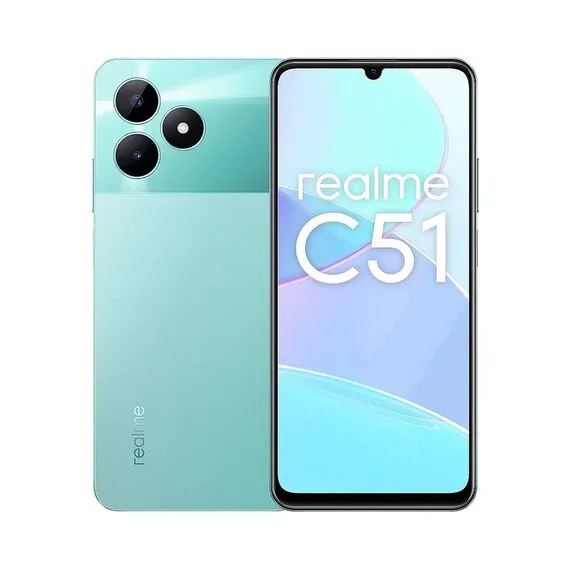 Telefon realme C51 RMX3830 4/128 GB,e gjelbërt - 1