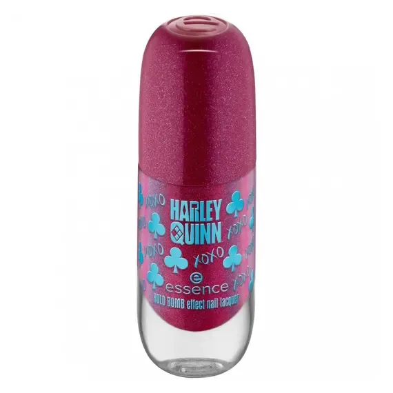 essence Harley Quinn HOLO BOMB effect nail lacquer 01 - 1