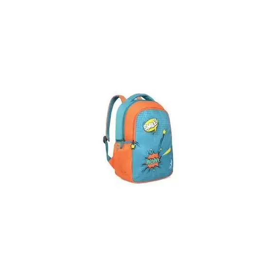 Çante Bubbles 02 school backpack, Green - 1