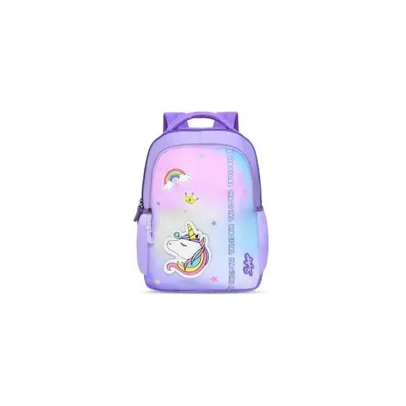 Çante Bubbles unicorn 04 school backpack lilac - 1