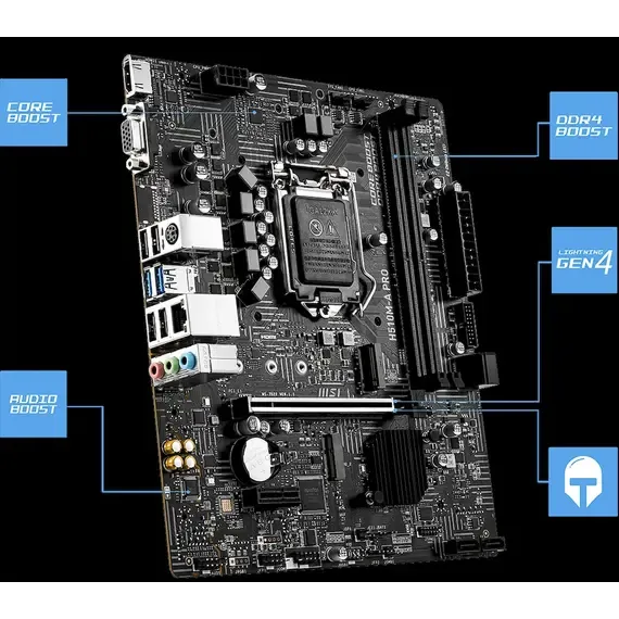 Pllakë Amë Motherboard Msi Pro H510M-P Ddr4 10th 11th - 3