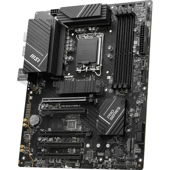 Pllakë Amë Motherboard Msi Pro B760-P Ddr4 Ii - 1