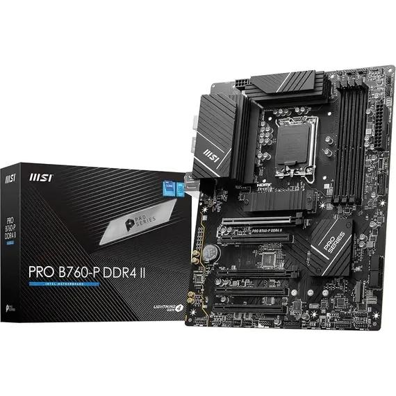Pllakë Amë Motherboard Msi Pro B760-P Ddr4 Ii - 2
