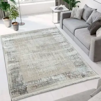 Tepih 160x230 Krem,Kaltërt Ibiza GO-T2505GN