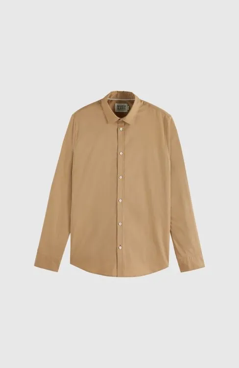 Seasonal Core Solid Slim Fit Poplin Shirt - 4