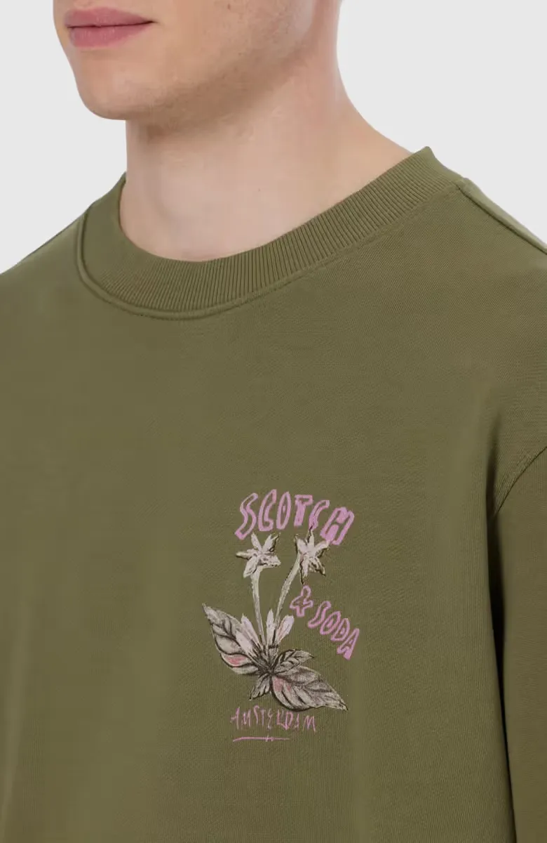 Front and back artwork sweatshirt - 3