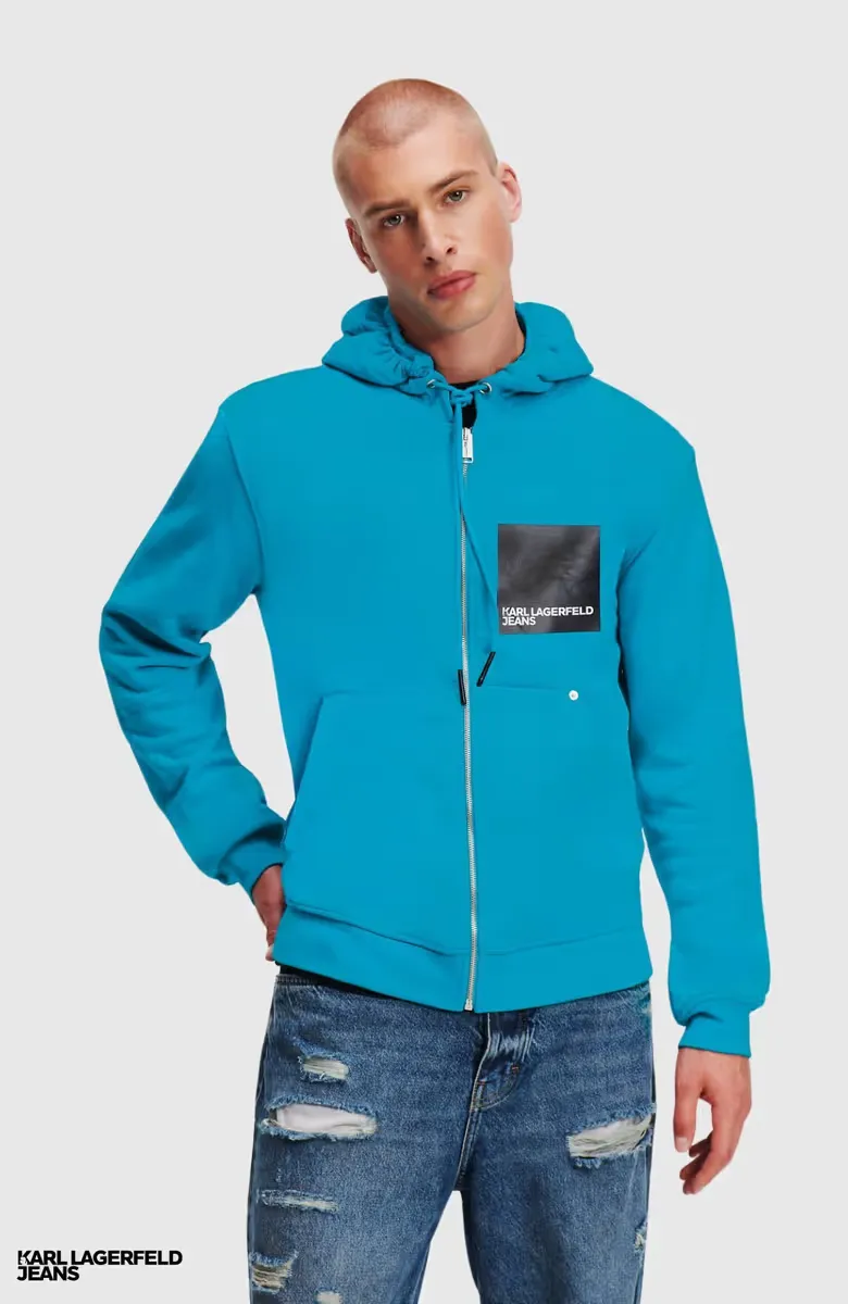 Klj Regular Zip-Up Hoodie - 1