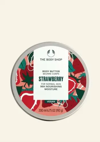 Gjalp trupi The Body Shop Strawberry, 200 ml